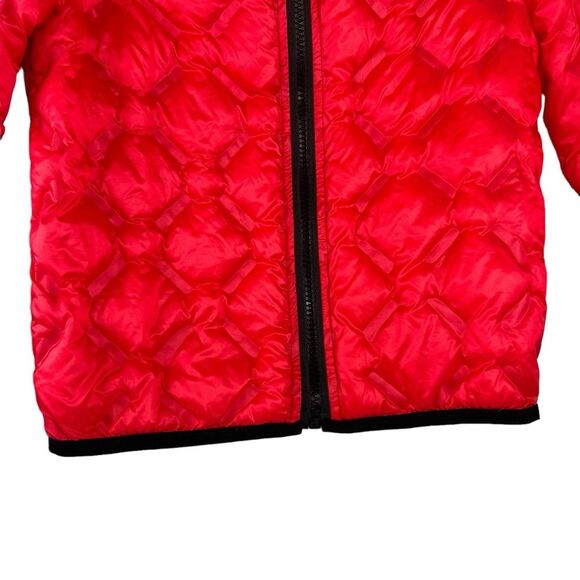 New Elements Athleisure Jacket Size 10-12 Hooded Zip Up Lightweight Quilted - Picture 9 of 11